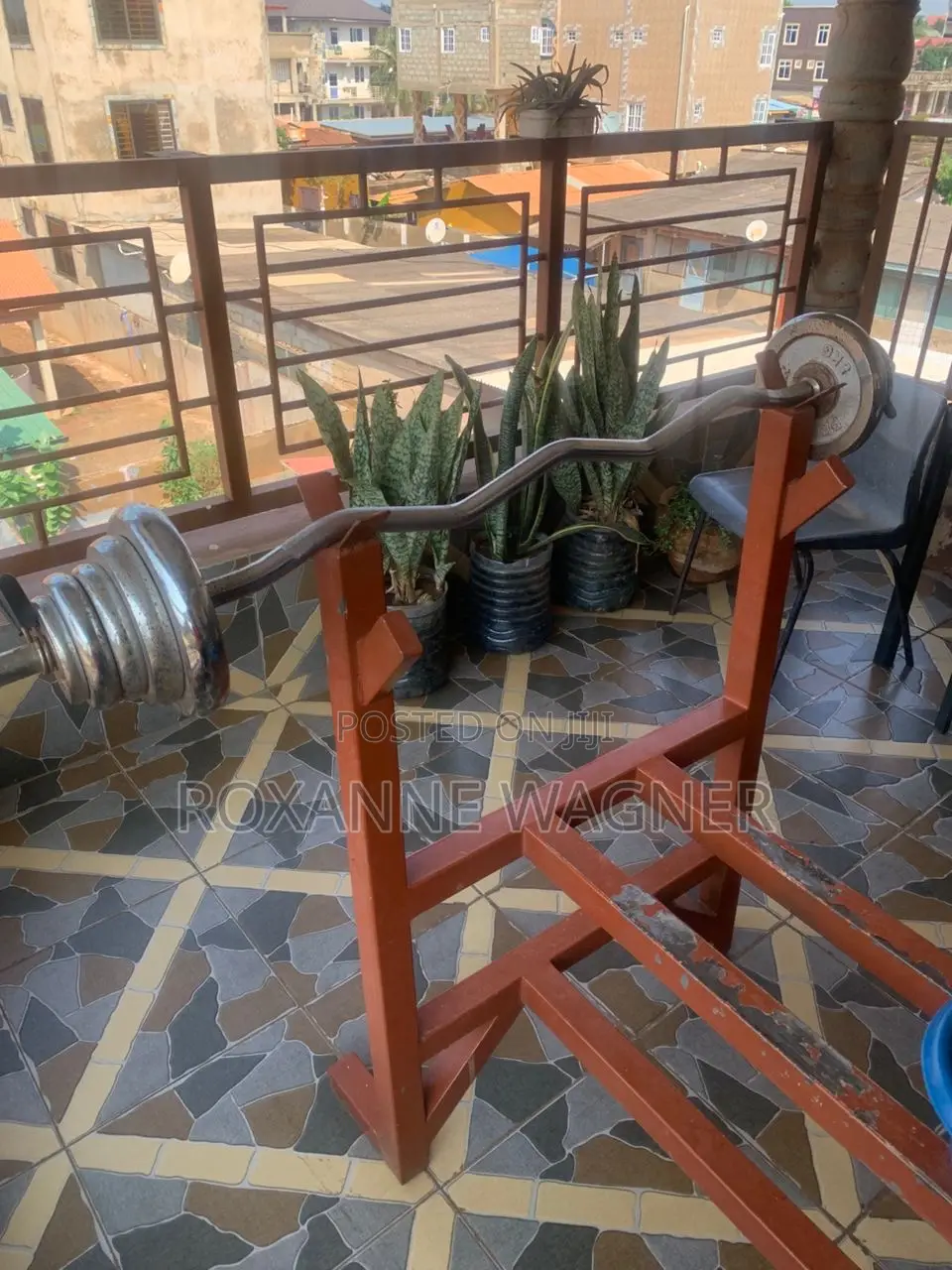 Gym Bar and Bench