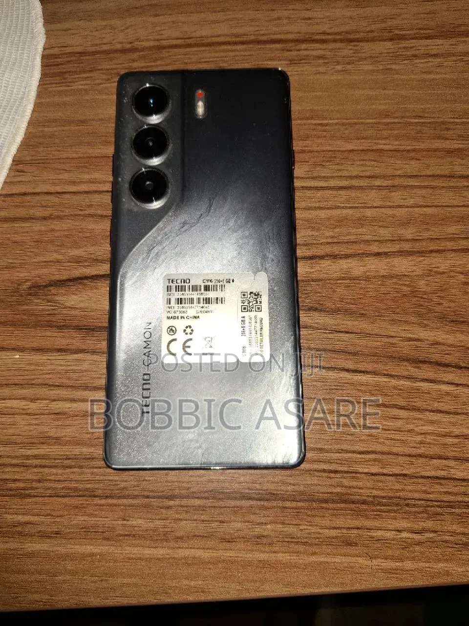 Tecno Camon 40 Pro 4G 256 GB Black