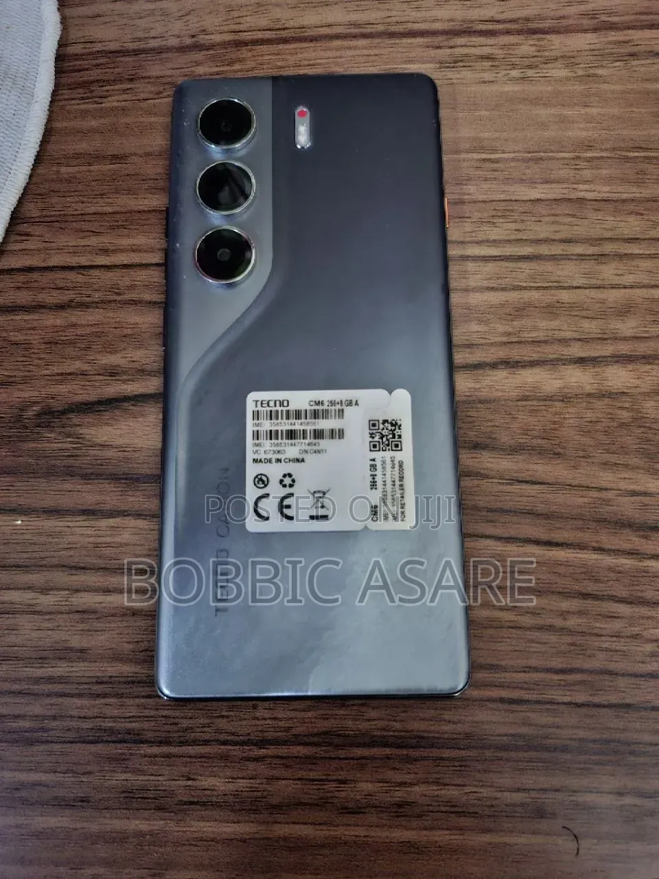 Tecno Camon 40 Pro 4G 256 GB Black