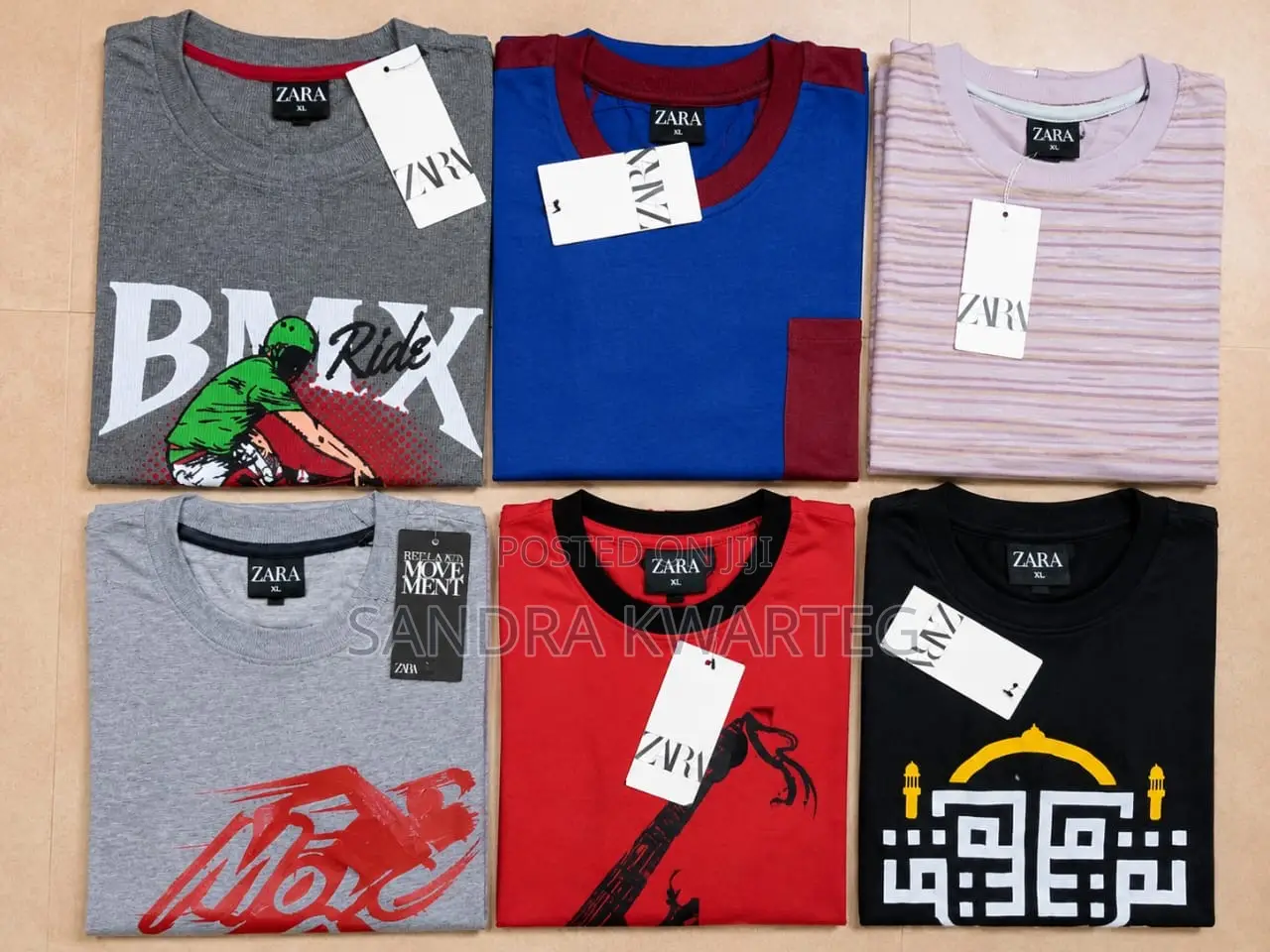 Zara Cotton T-Shirts