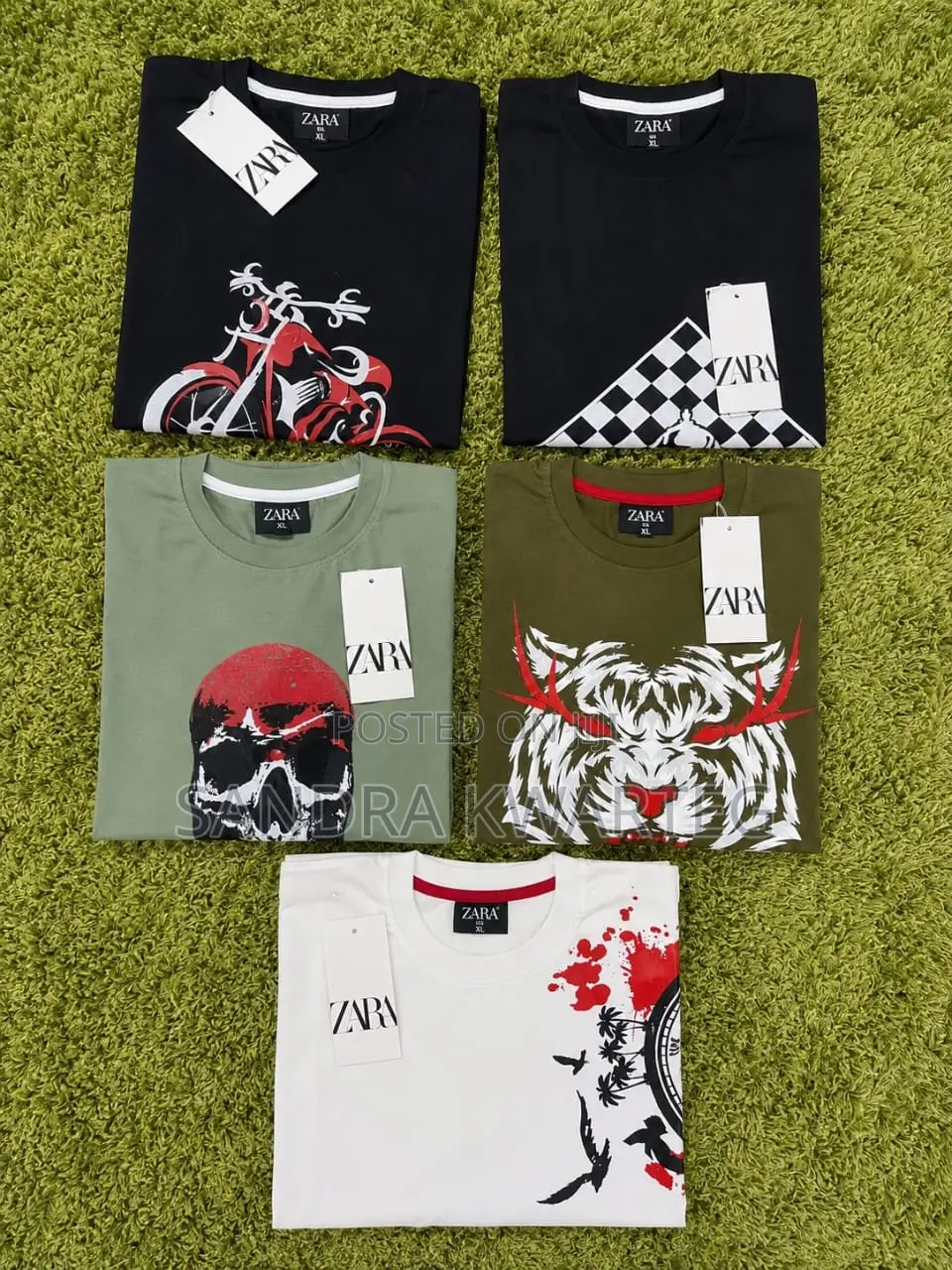 Zara Cotton T-Shirts