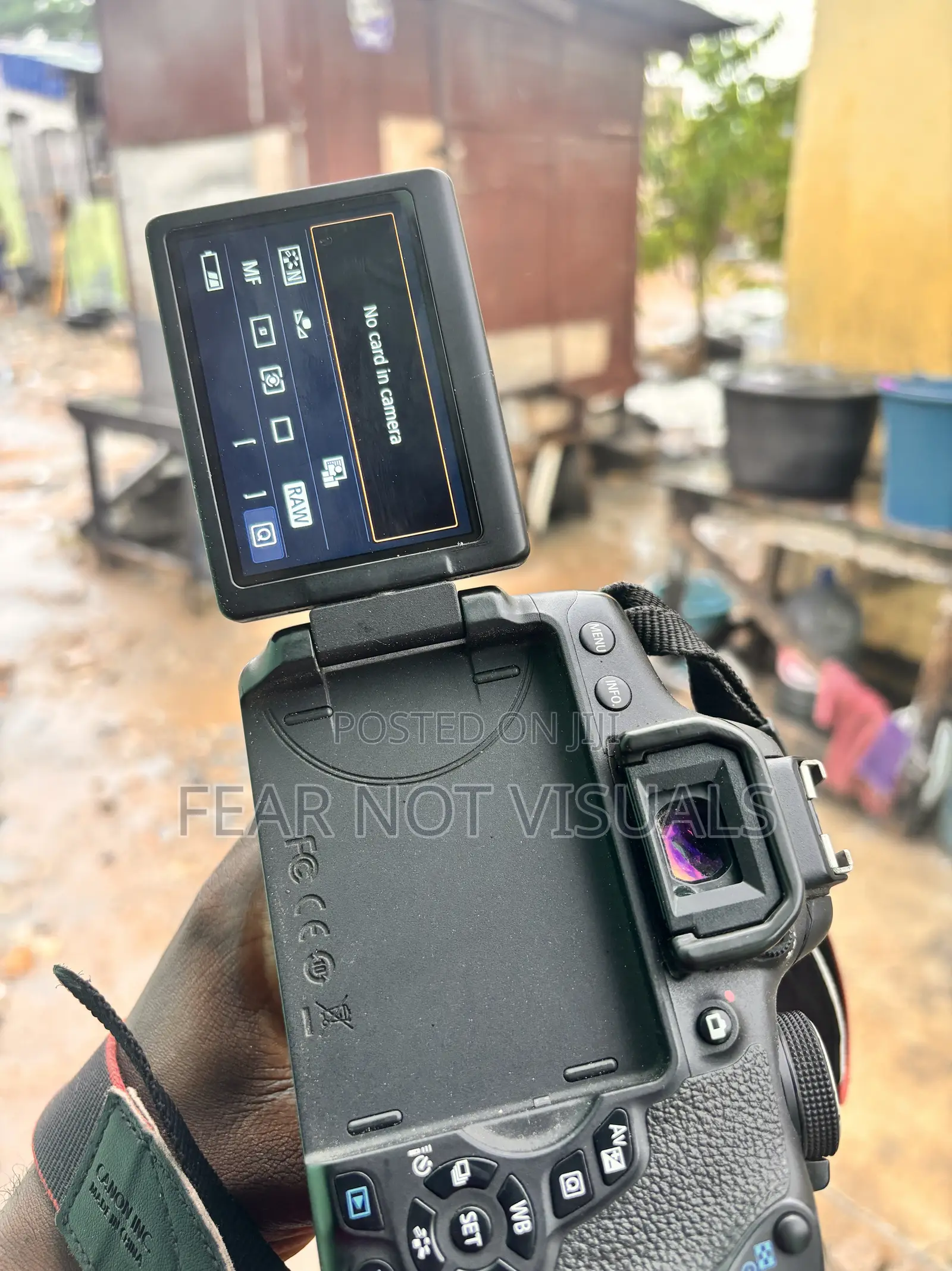 Canon 750d Eos With 18-55mm Lens