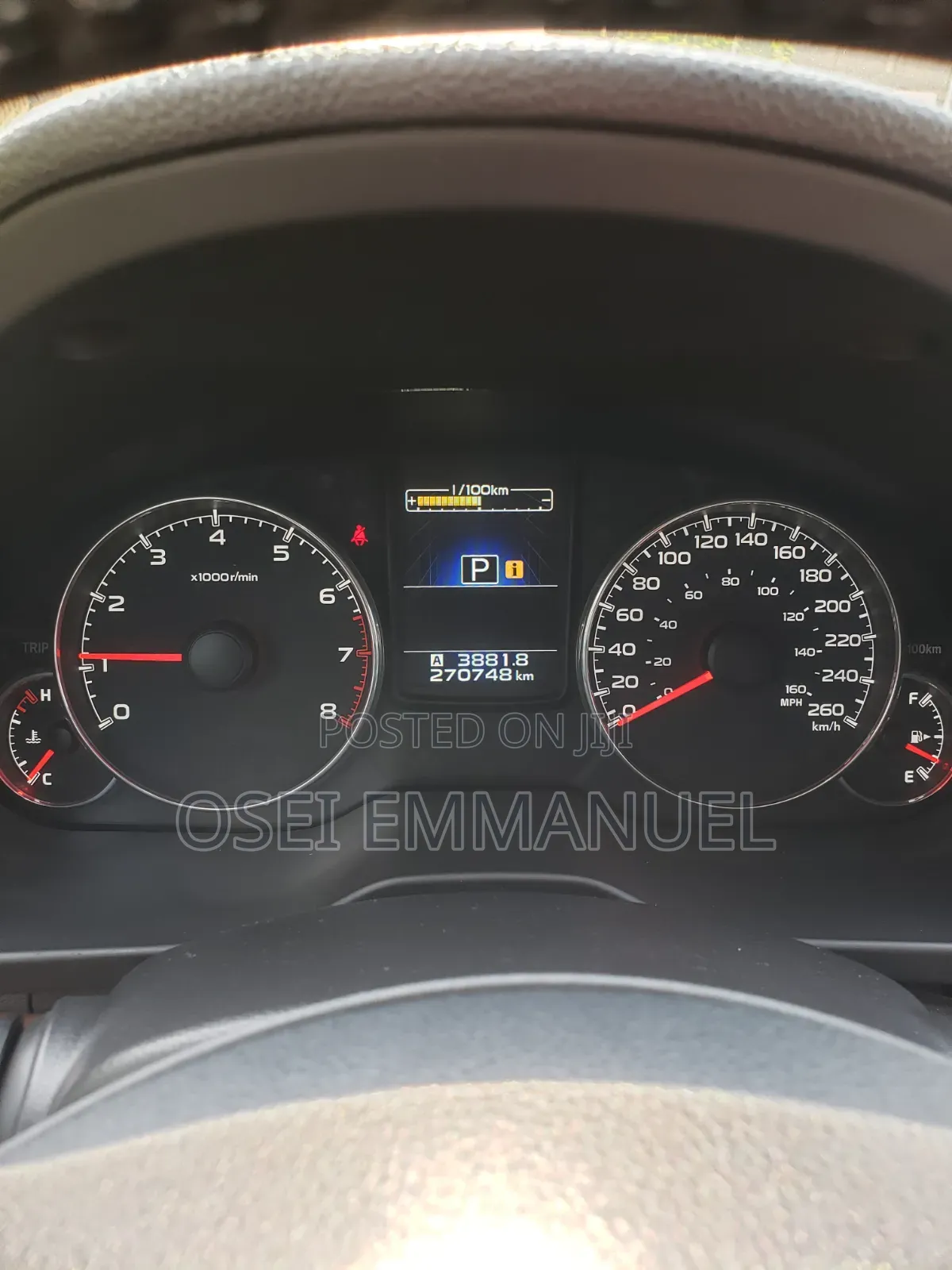 Subaru Outback 3.6R 2013 Silver