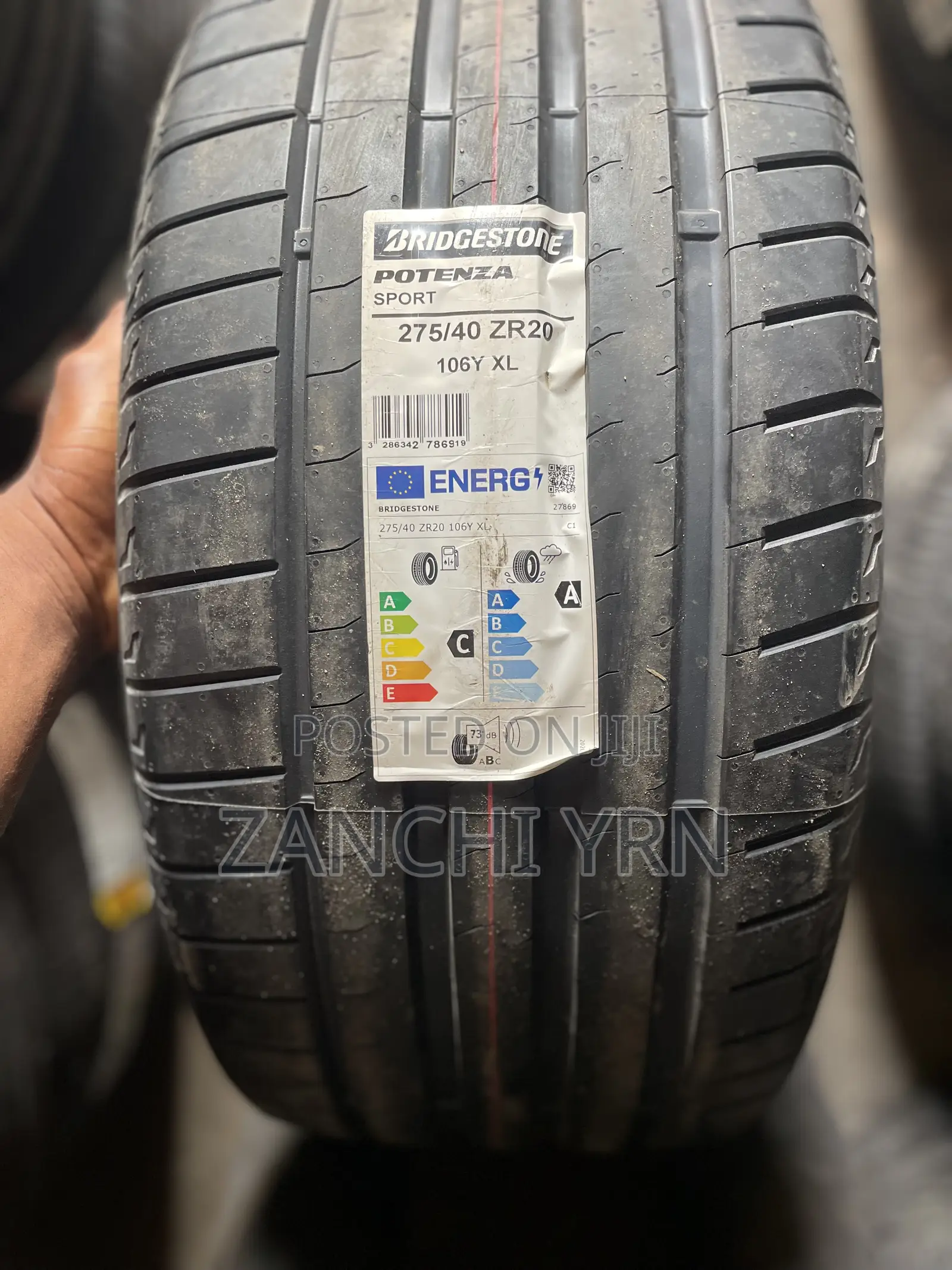 275/40r20 106y Xl Bridgestone Potenza