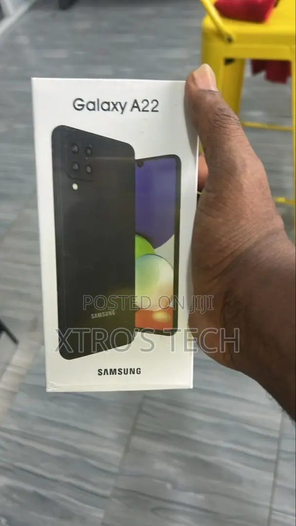 New Samsung Galaxy A22 128 GB Black