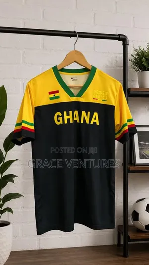 New Ghana Black Stars Jersey for 2026 World Cup– Puma Quality