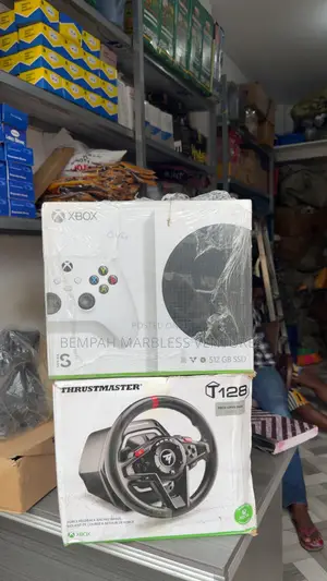 Xbox Series S With Racing Wheel