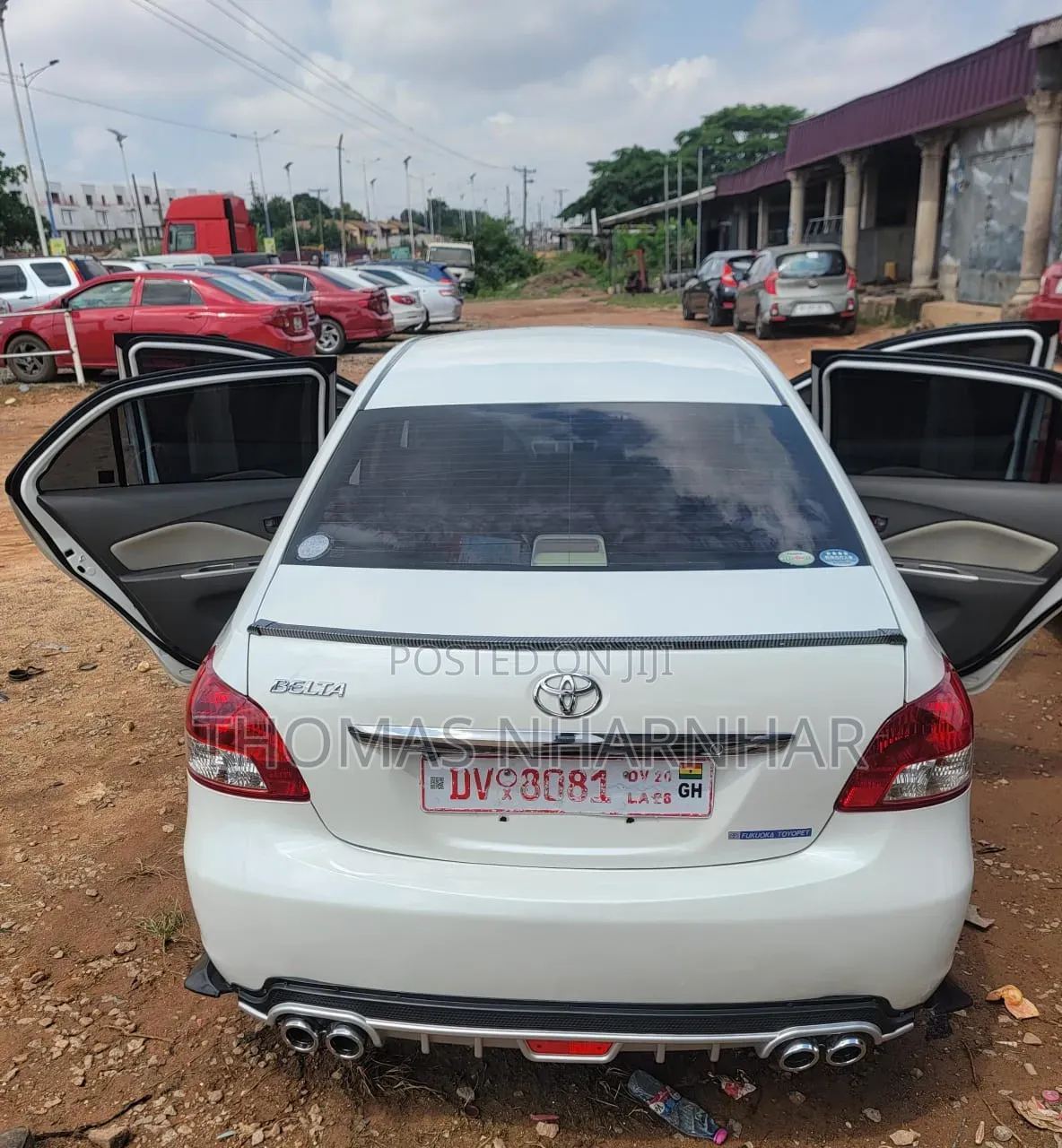 Toyota Belta 2010 White