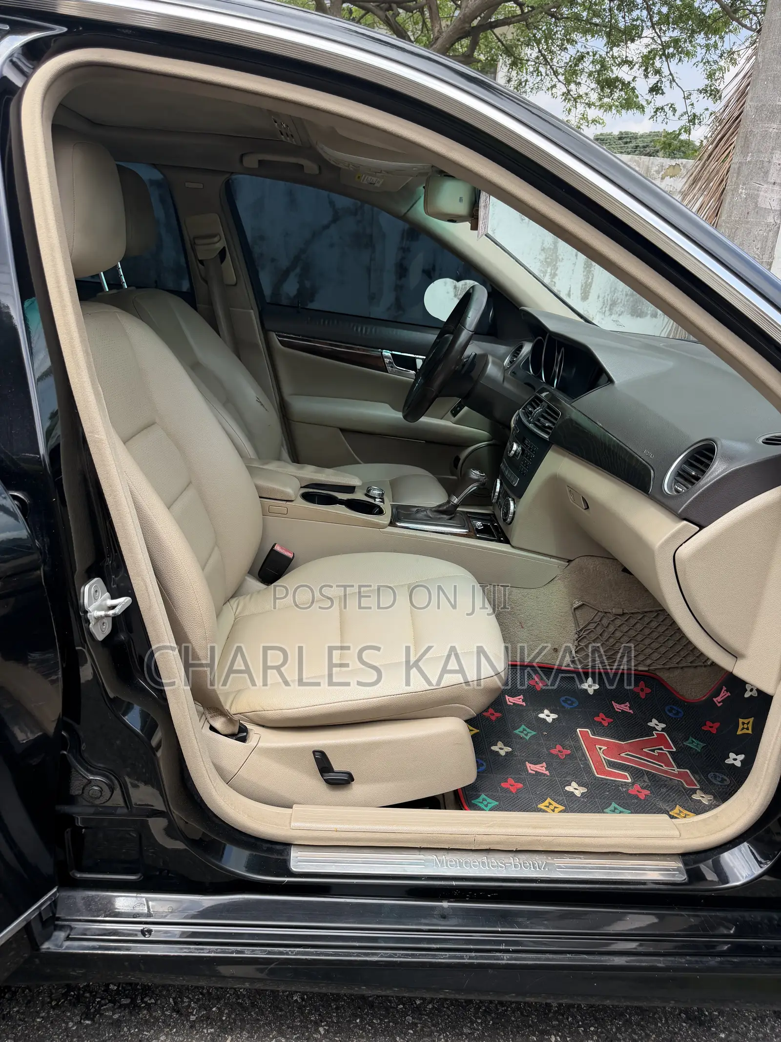 Mercedes-Benz C300 Sport 4Matic Sedan AWD (3.5L 6cyl 7A) 2014 Black
