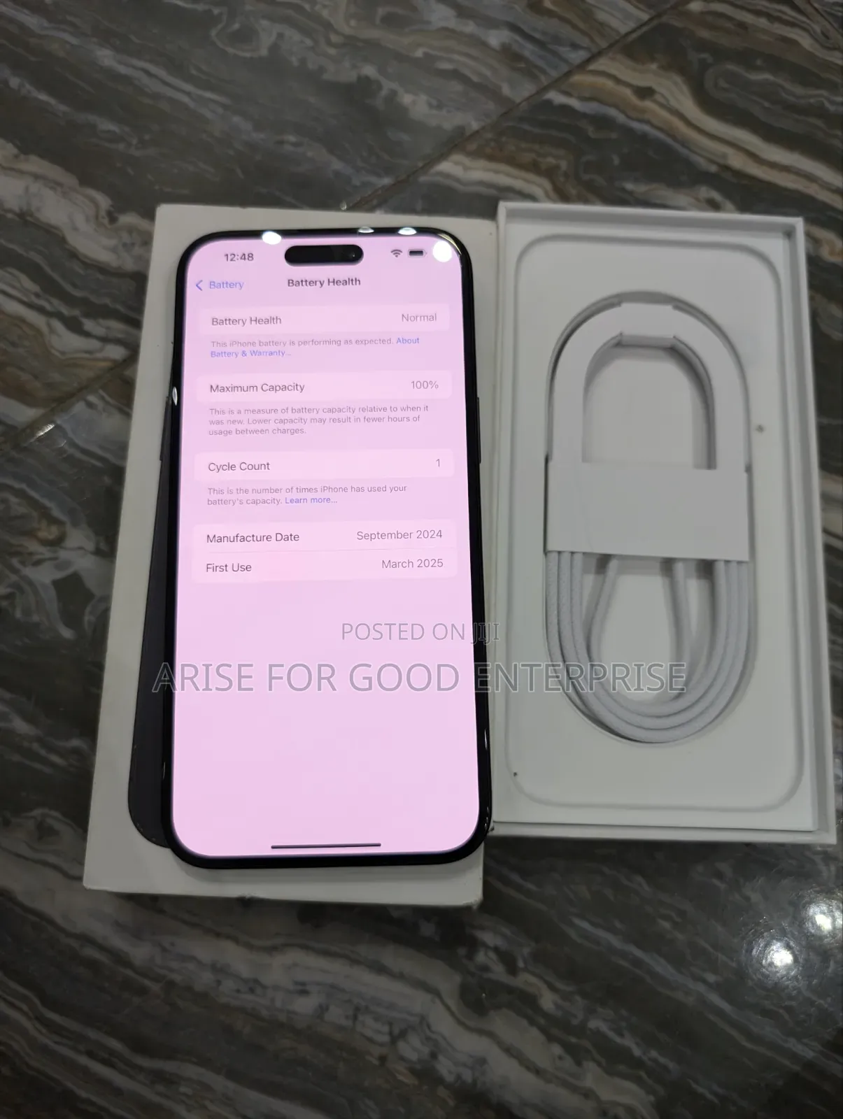 New Apple iPhone 16 Plus 128 GB Black