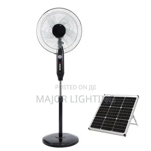 Rechargeable Fan With Solar