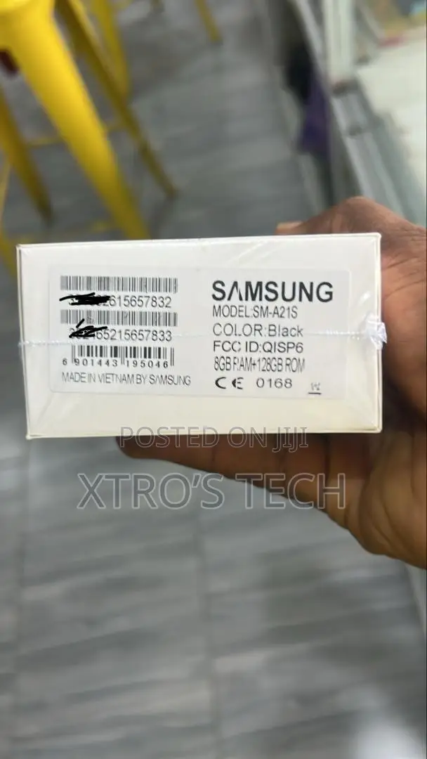 New Samsung Galaxy A21s 128 GB Black