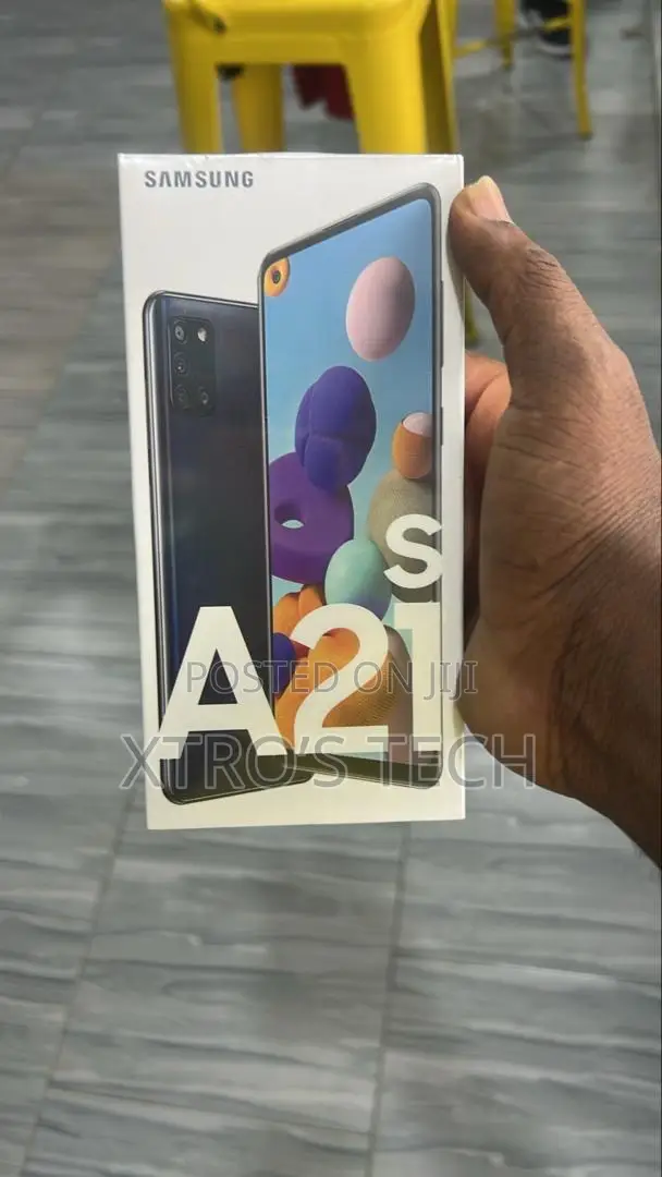 New Samsung Galaxy A21s 128 GB Black
