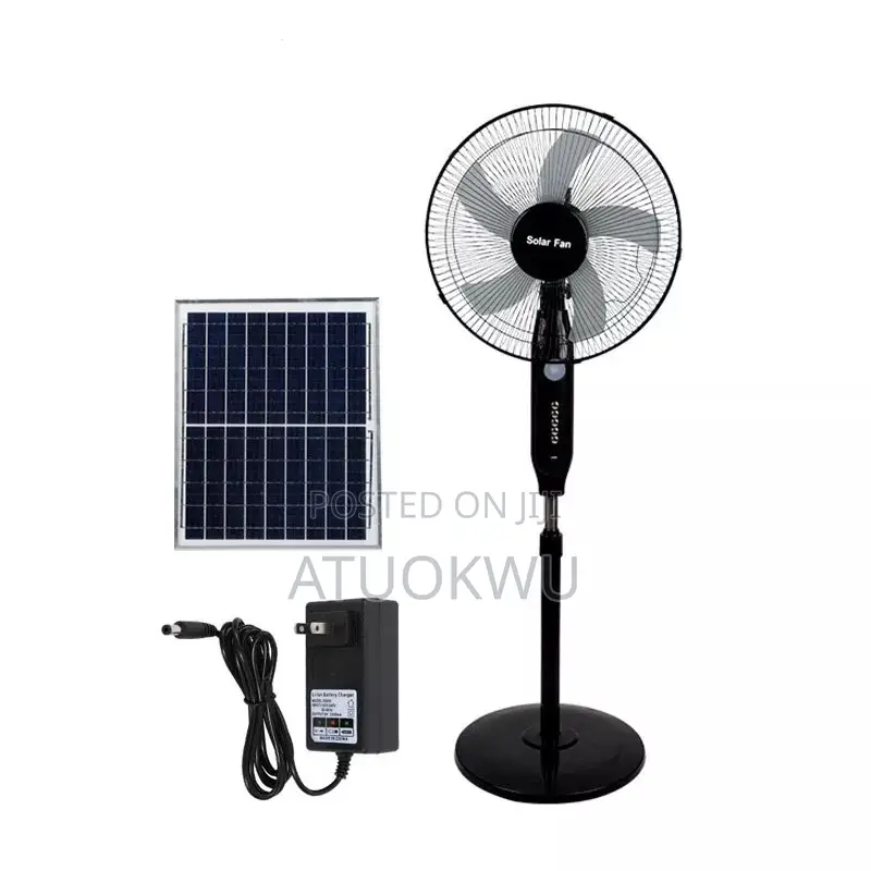 Rechargeable Fan With Solar