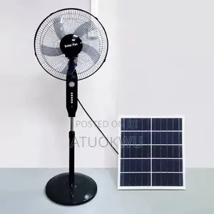 Rechargeable Fan With Solar