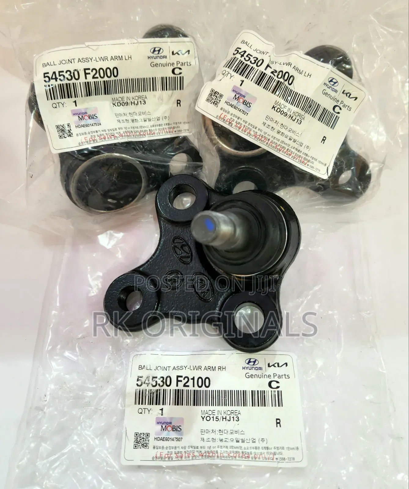 Elantra 17-20/Kona 18-23/Forte 19-24 Lower Ball Joint From Usa