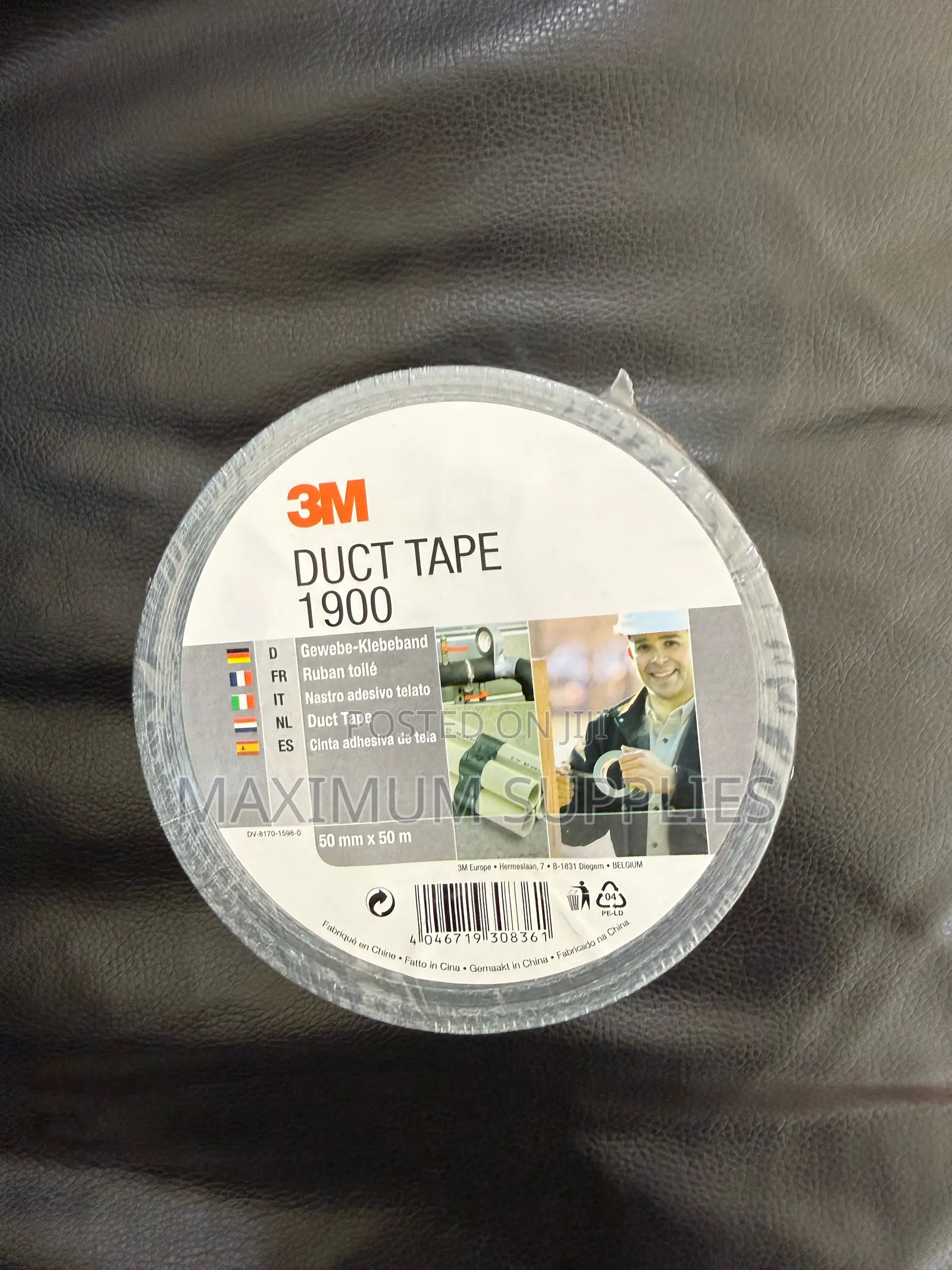 3m Duct Tape 1900 50mm X 50m Silver
