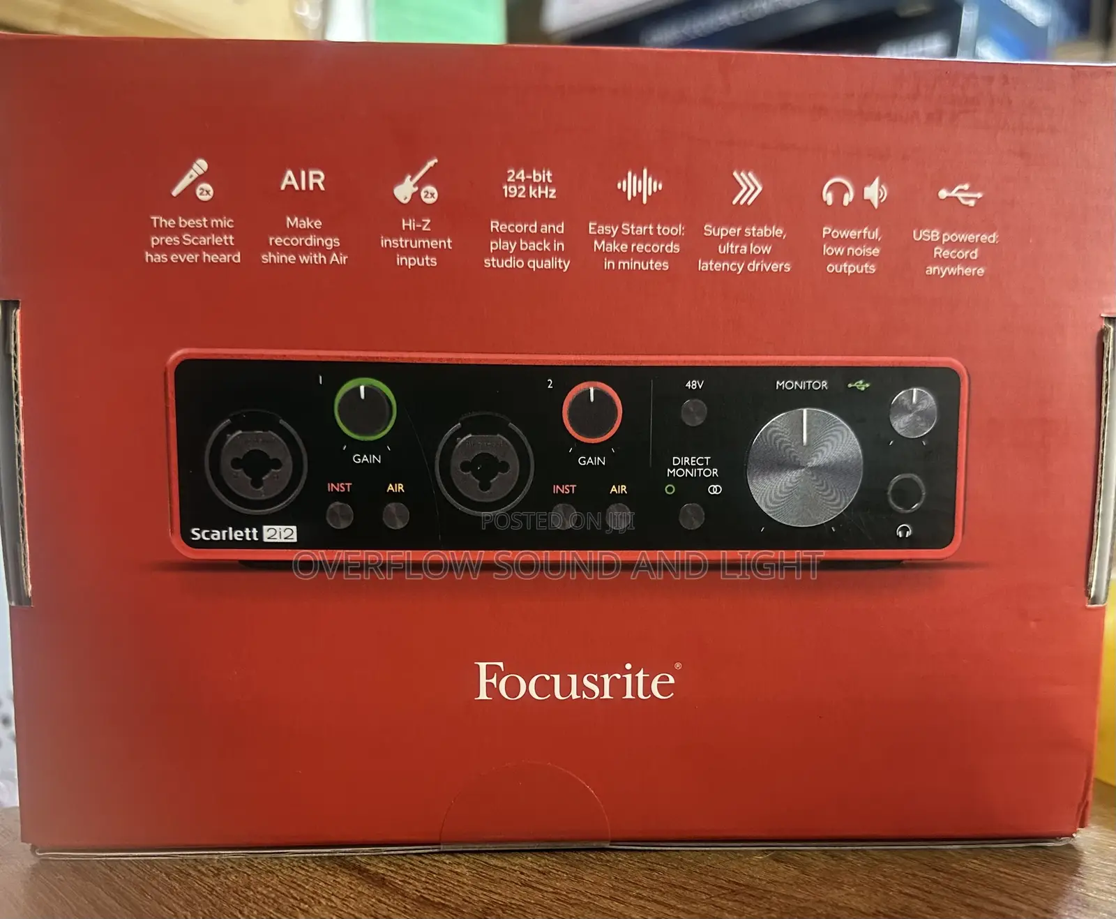 Focusrite Scarlett 3rd Generation Audio Interface