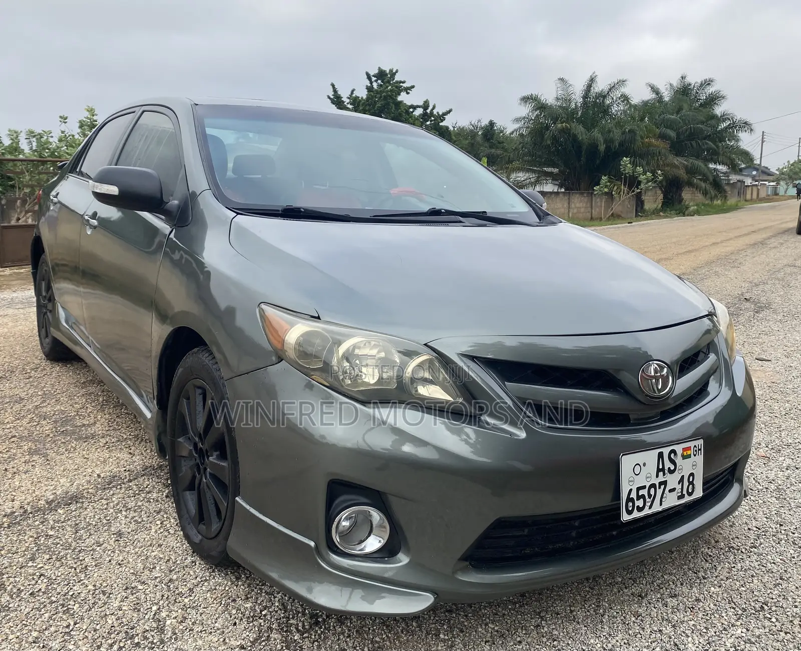 Toyota Corolla S 4dr Sedan (1.8L 4cyl 4A) 2011 Gray