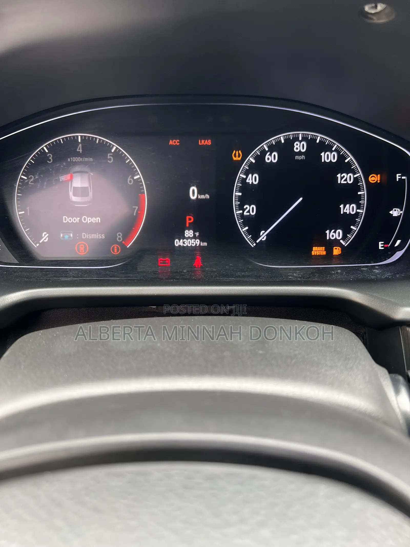 Honda Accord Sport (1.5L 4cyl Turbo 6M) 2019 Red