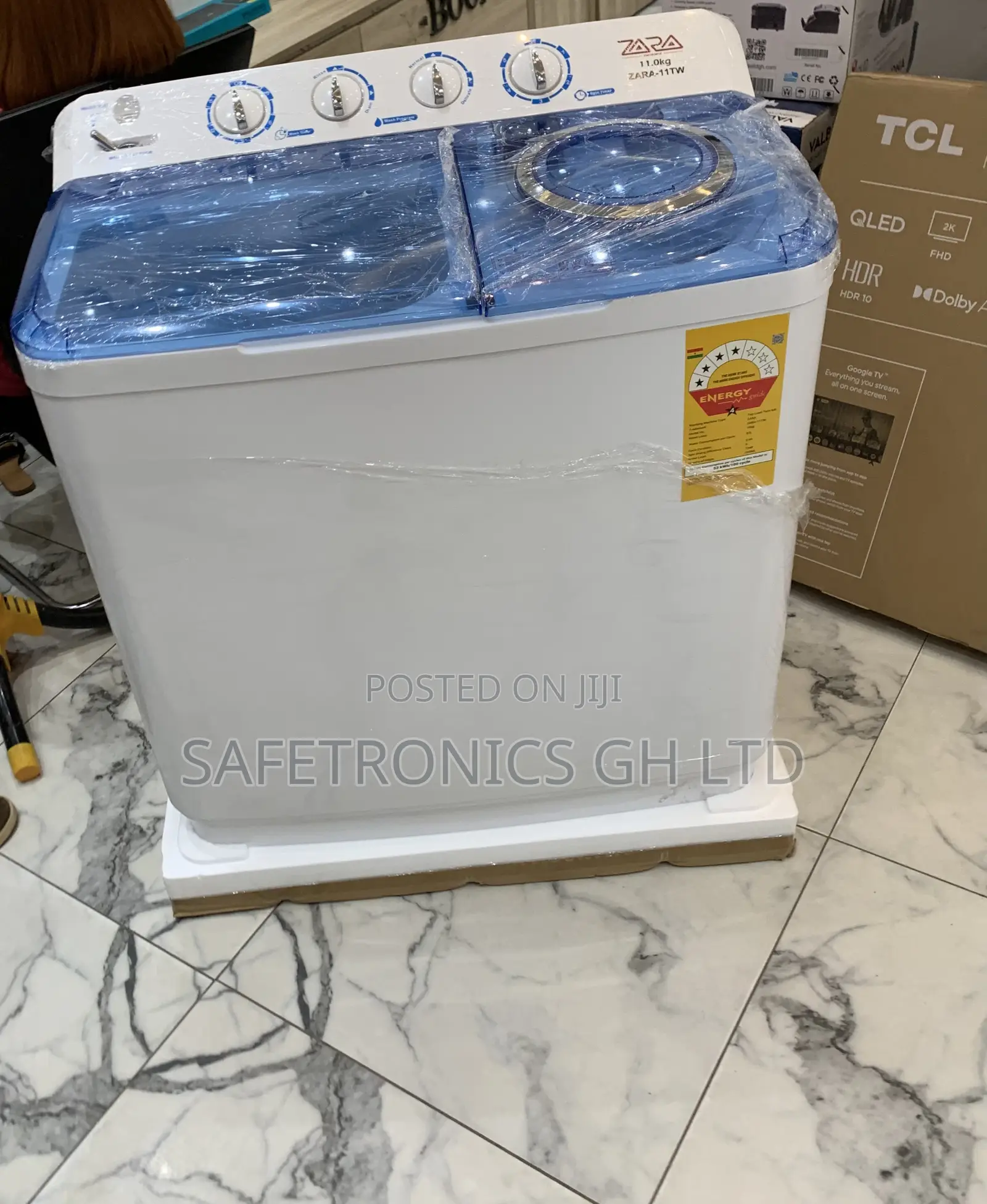 Brand New White Zara Washing Machine 11kg Semi Automatic