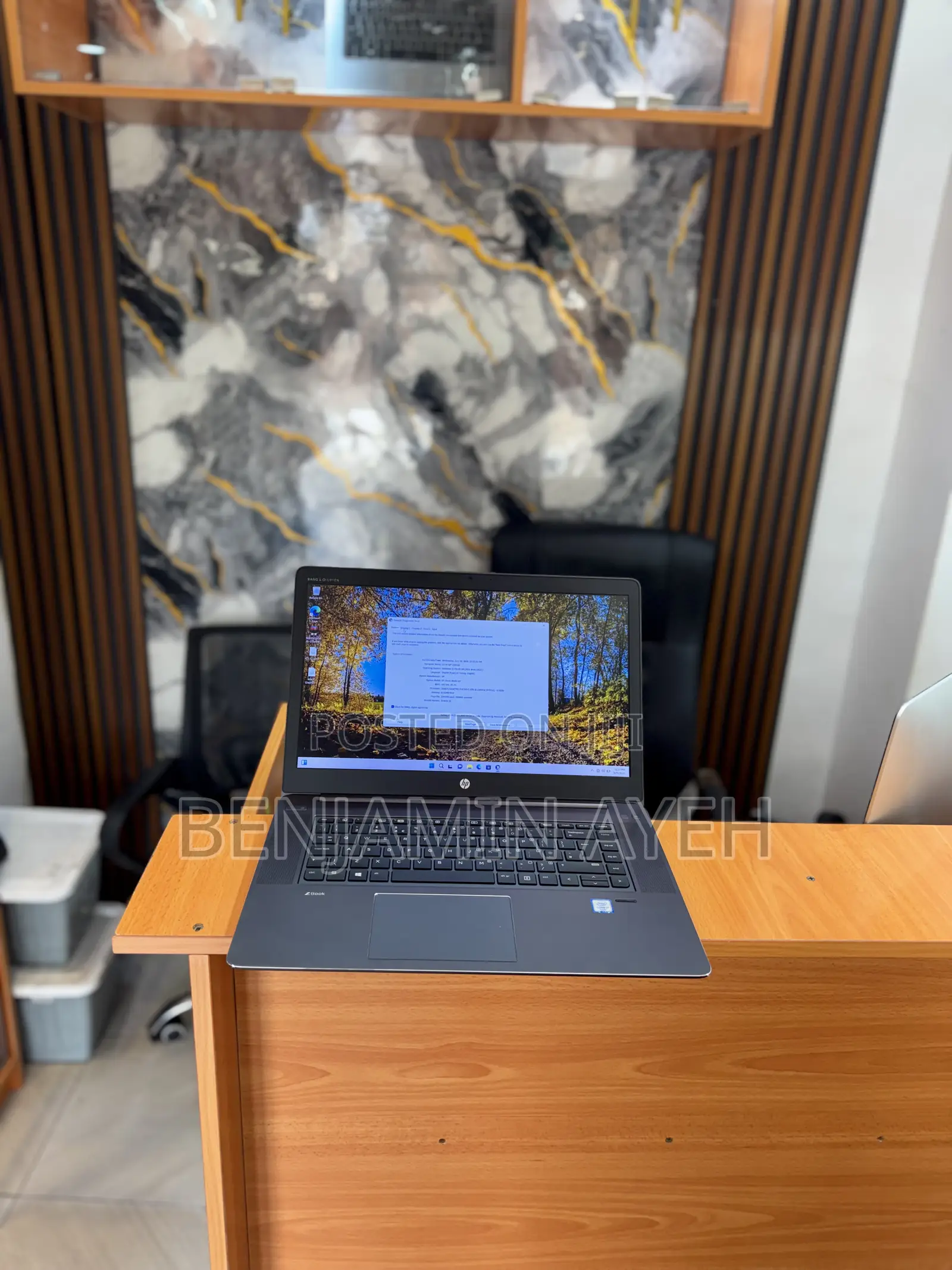 Laptop HP ZBook Studio G3 8GB Intel Core i7 SSD 256GB