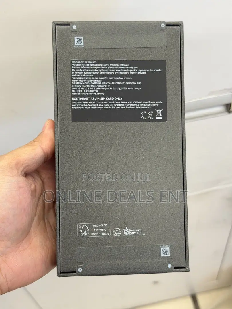 New Samsung Galaxy S25 Ultra 1 TB Black