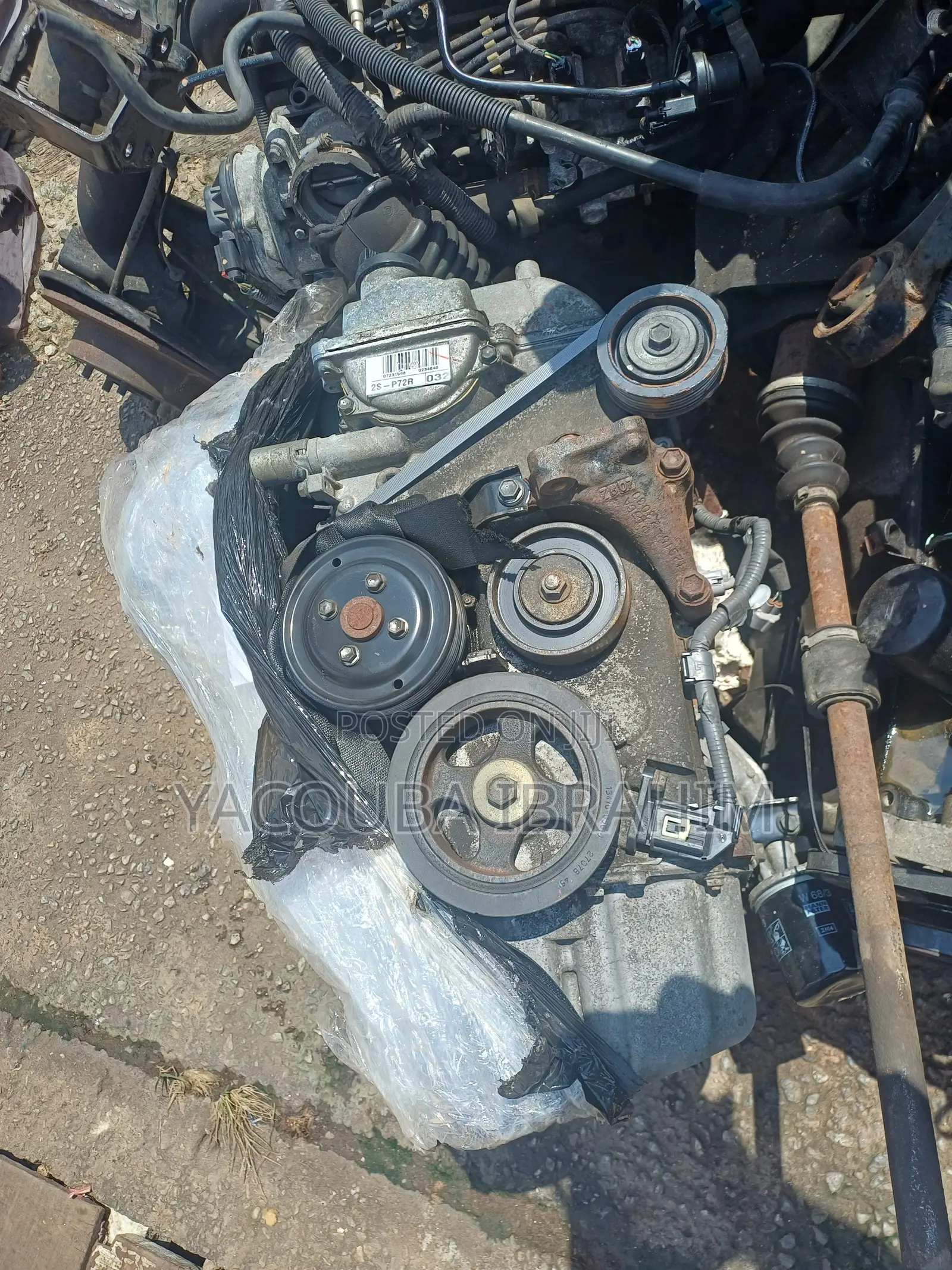 Toyota Vitz Engine 4 Plugs