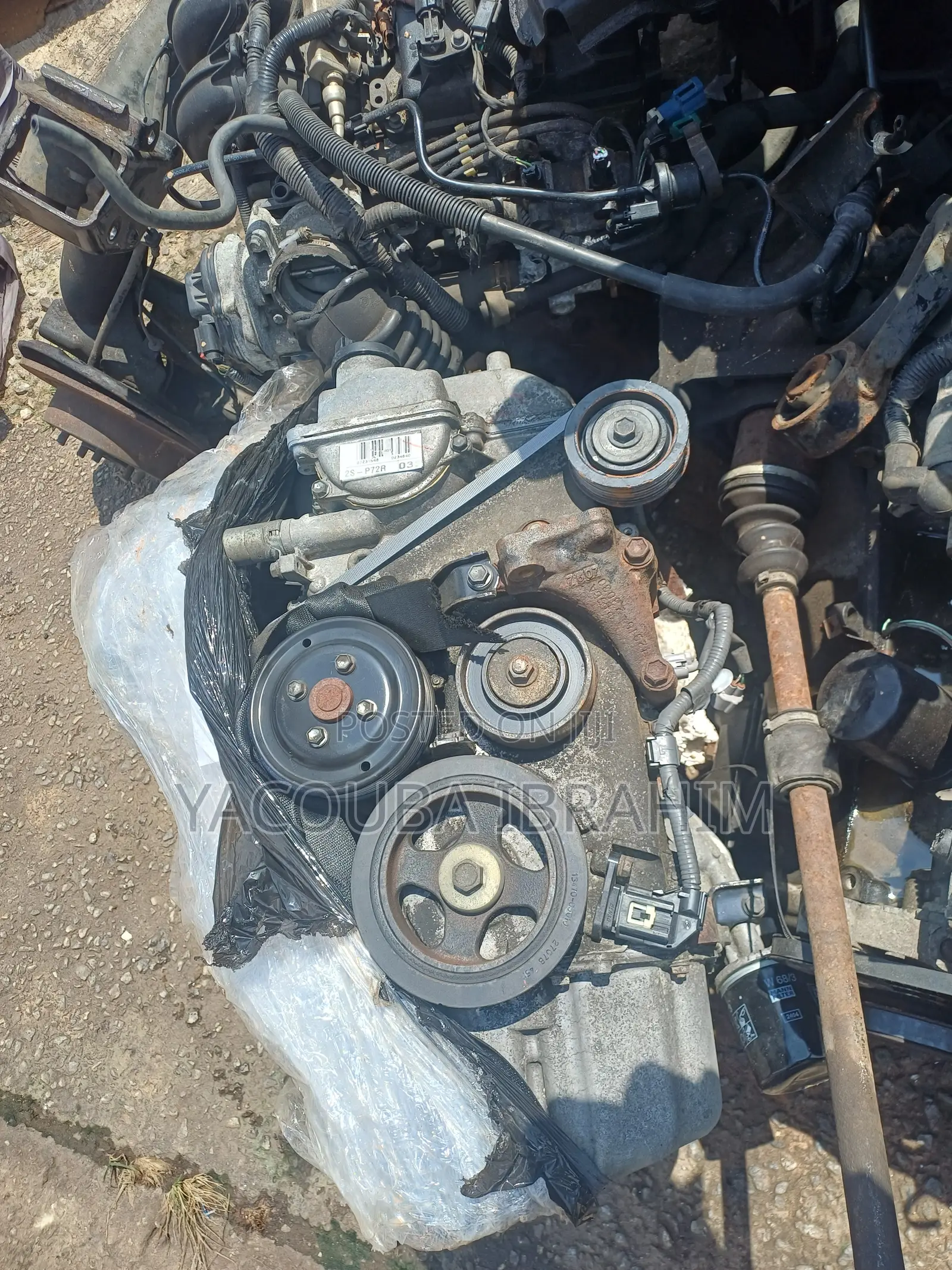 Toyota Vitz Engine 4 Plugs