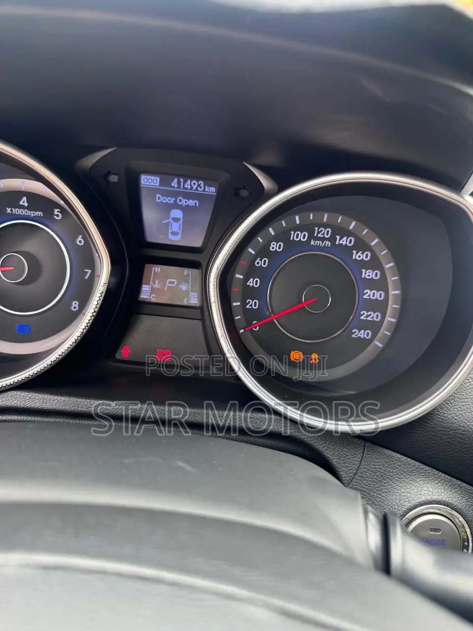Hyundai Elantra 2014 Blue