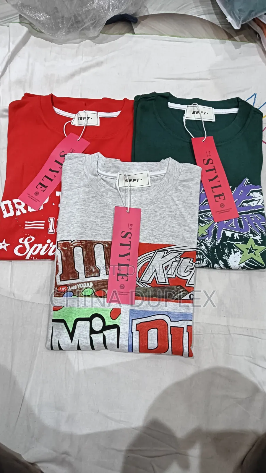 Designer, Heavy, 100% Cotton Tshirts