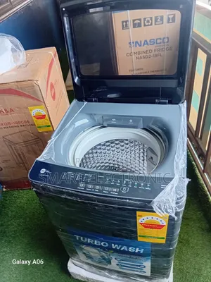 Family-Size Automatic Washing Machine With Turbo Wash