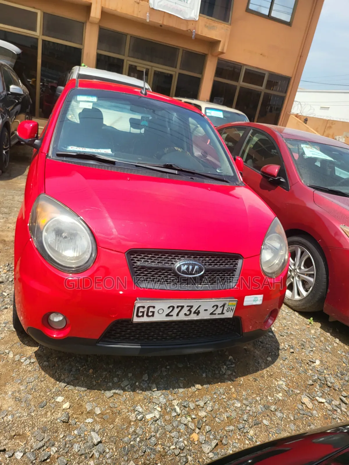 Kia Morning 2010 Red