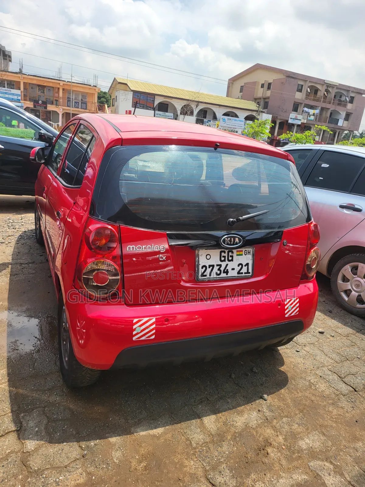 Kia Morning 2010 Red