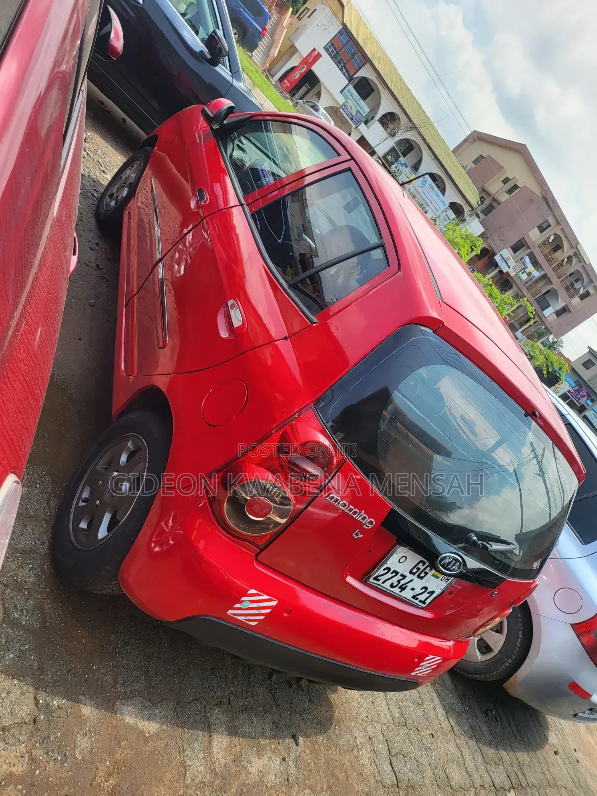 Kia Morning 2010 Red