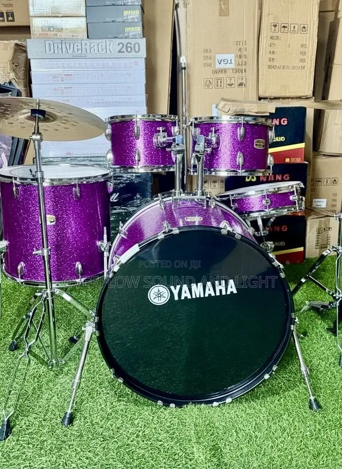 Yamaha Japan 5pcs Complete Drum Set [Purple]