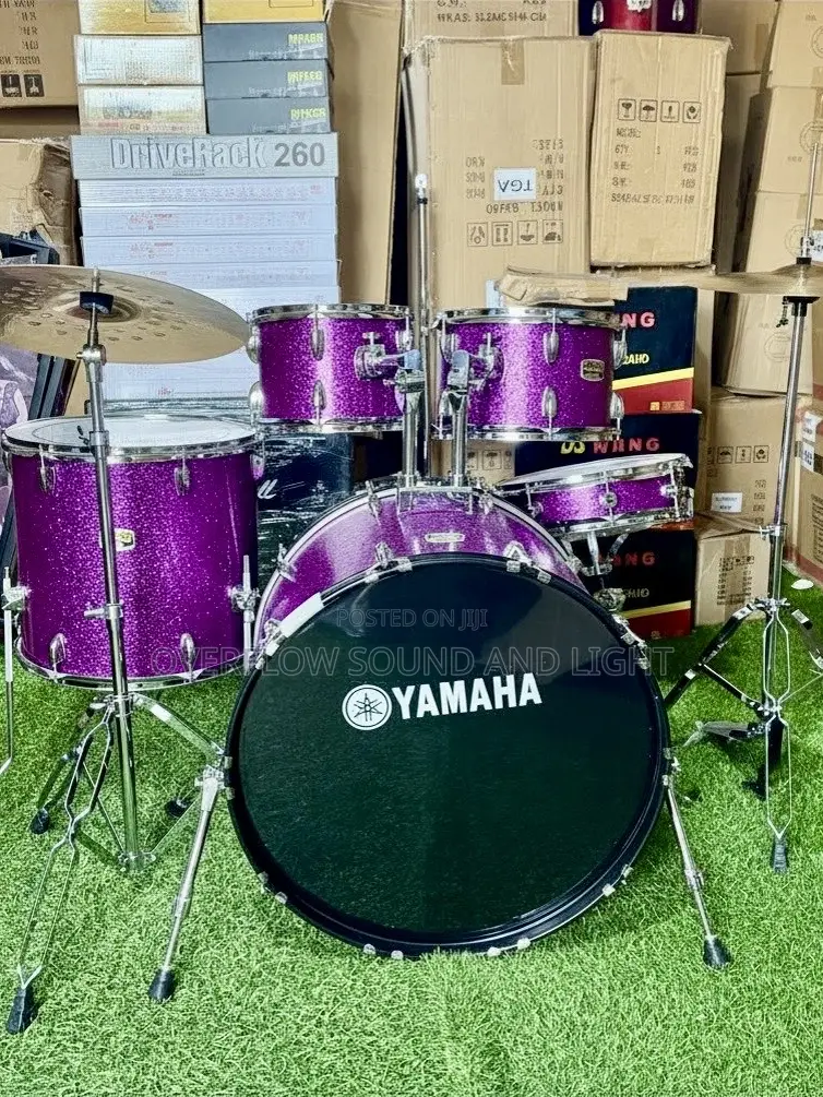 Yamaha Japan 5pcs Complete Drum Set [Purple]