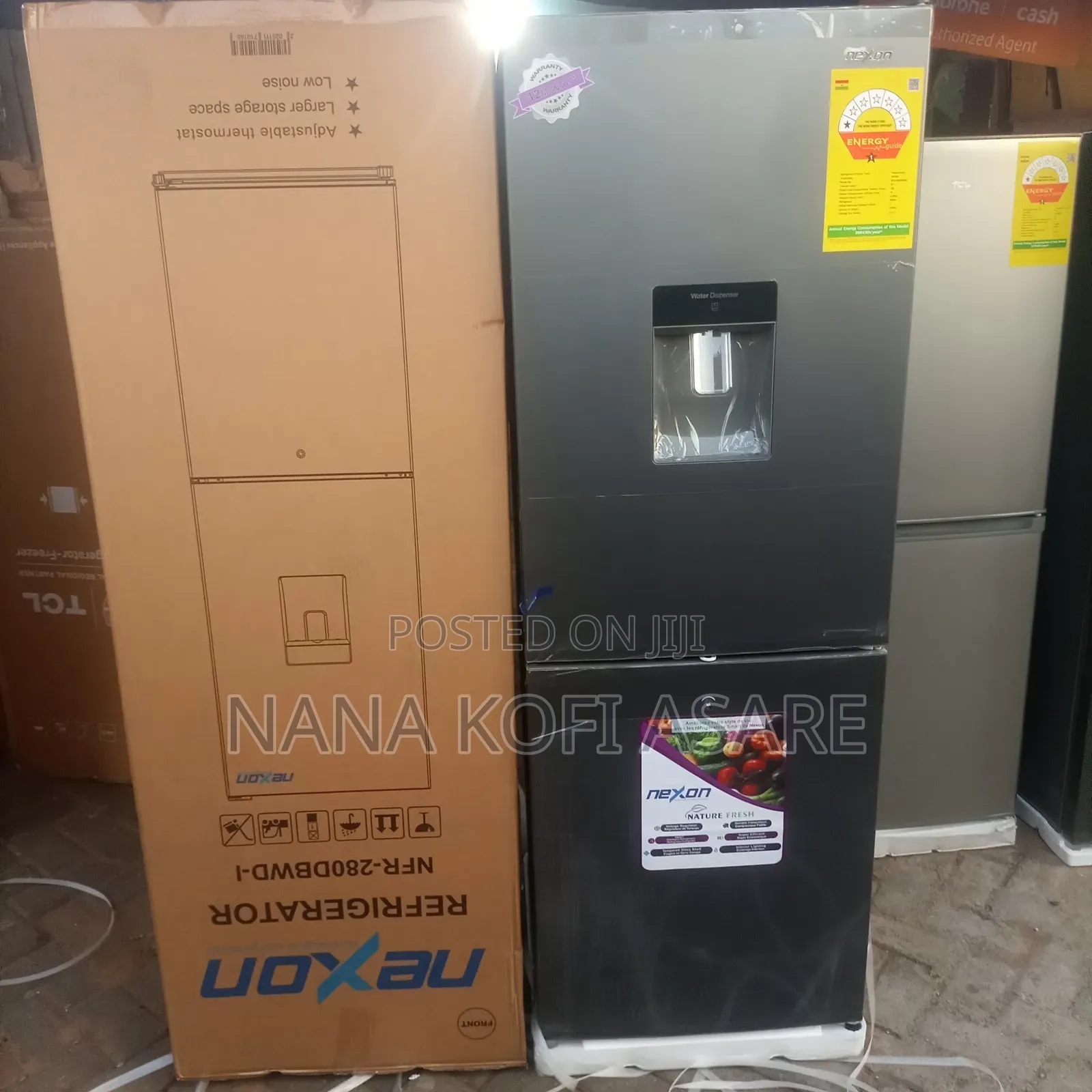 Nexon 230litres Buttom Freezer Refrigerator