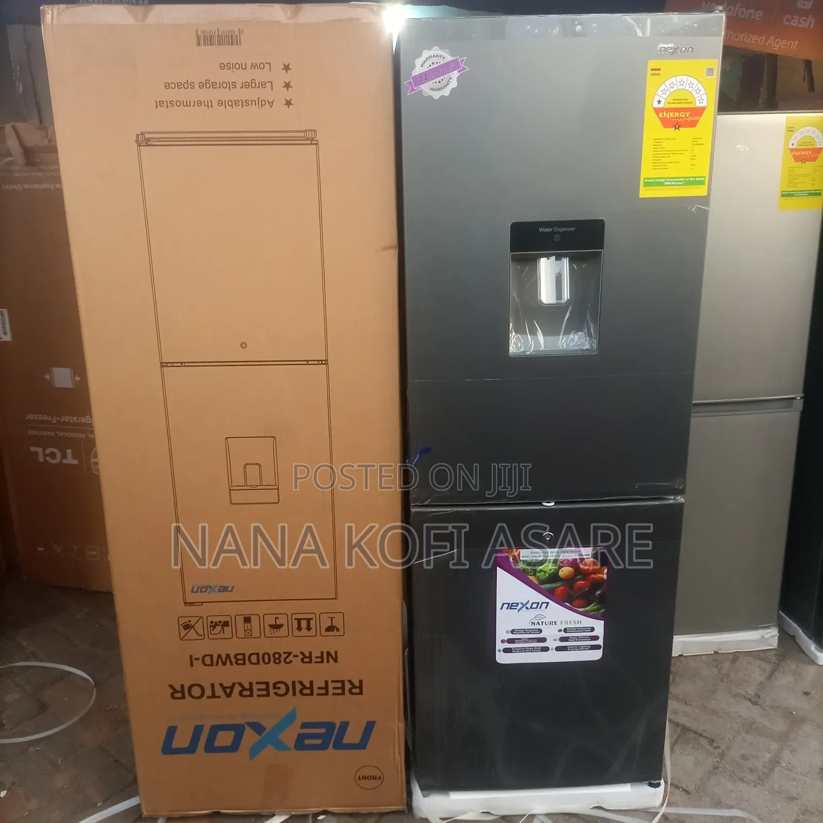 Nexon 230litres Buttom Freezer Refrigerator