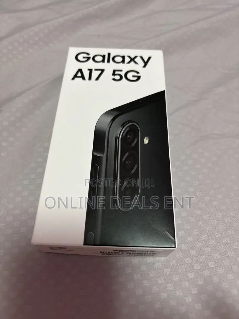 New Samsung Galaxy A17 5G 256 GB Black