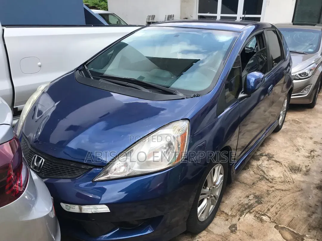 Honda Fit 5D Sport 2013 Blue