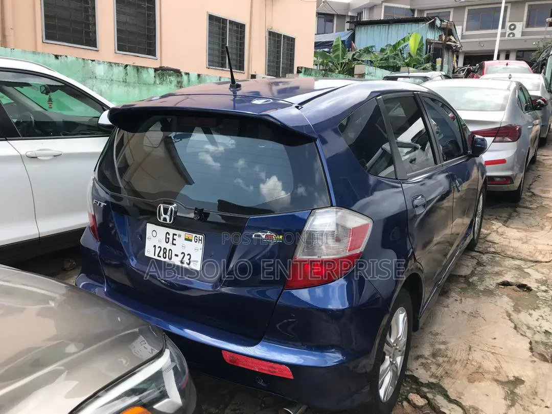 Honda Fit 5D Sport 2013 Blue