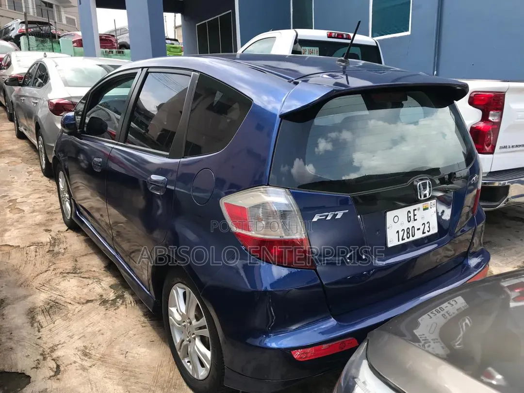 Honda Fit 5D Sport 2013 Blue