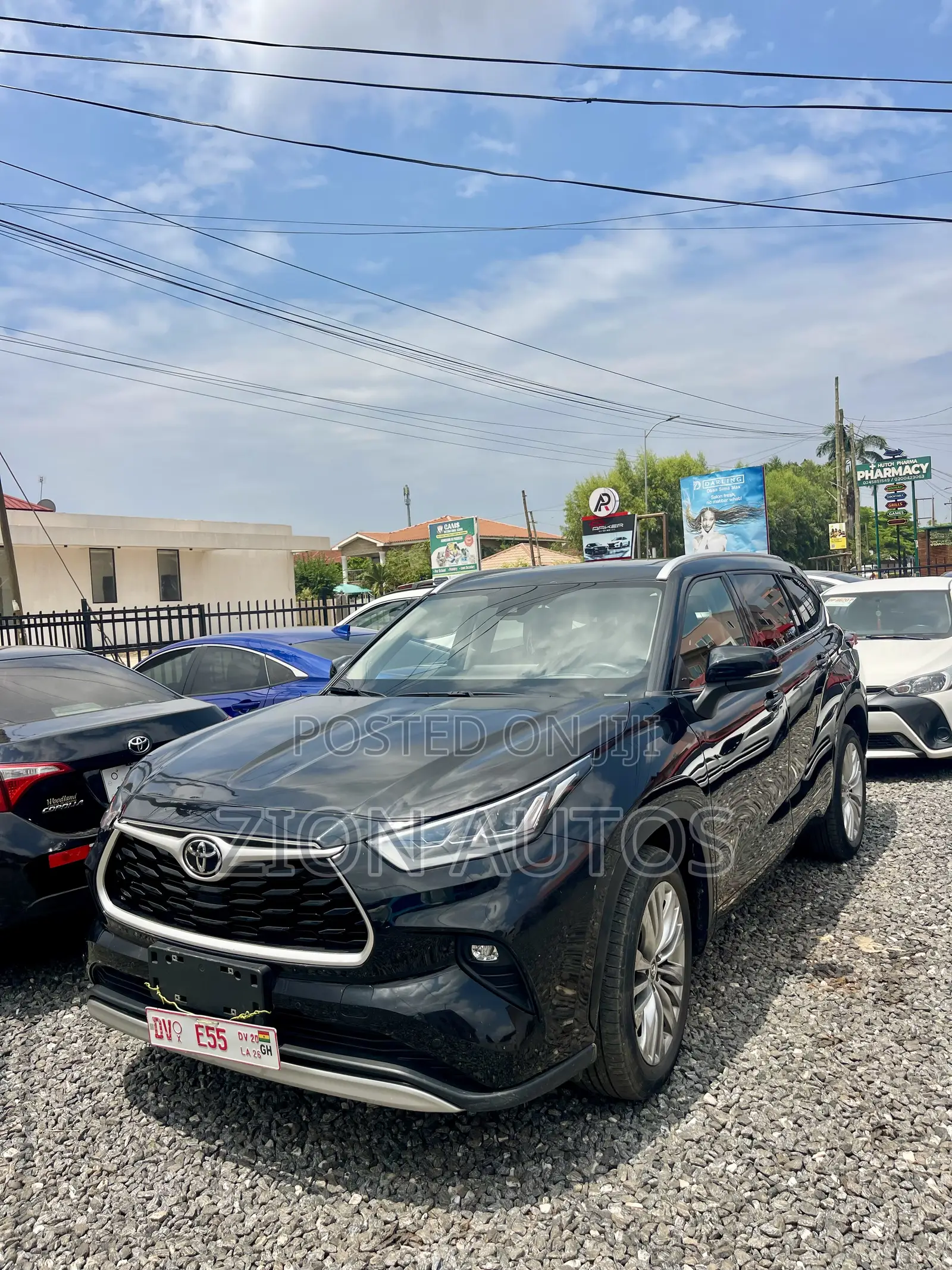 Toyota Highlander Limited AWD 2023 Black