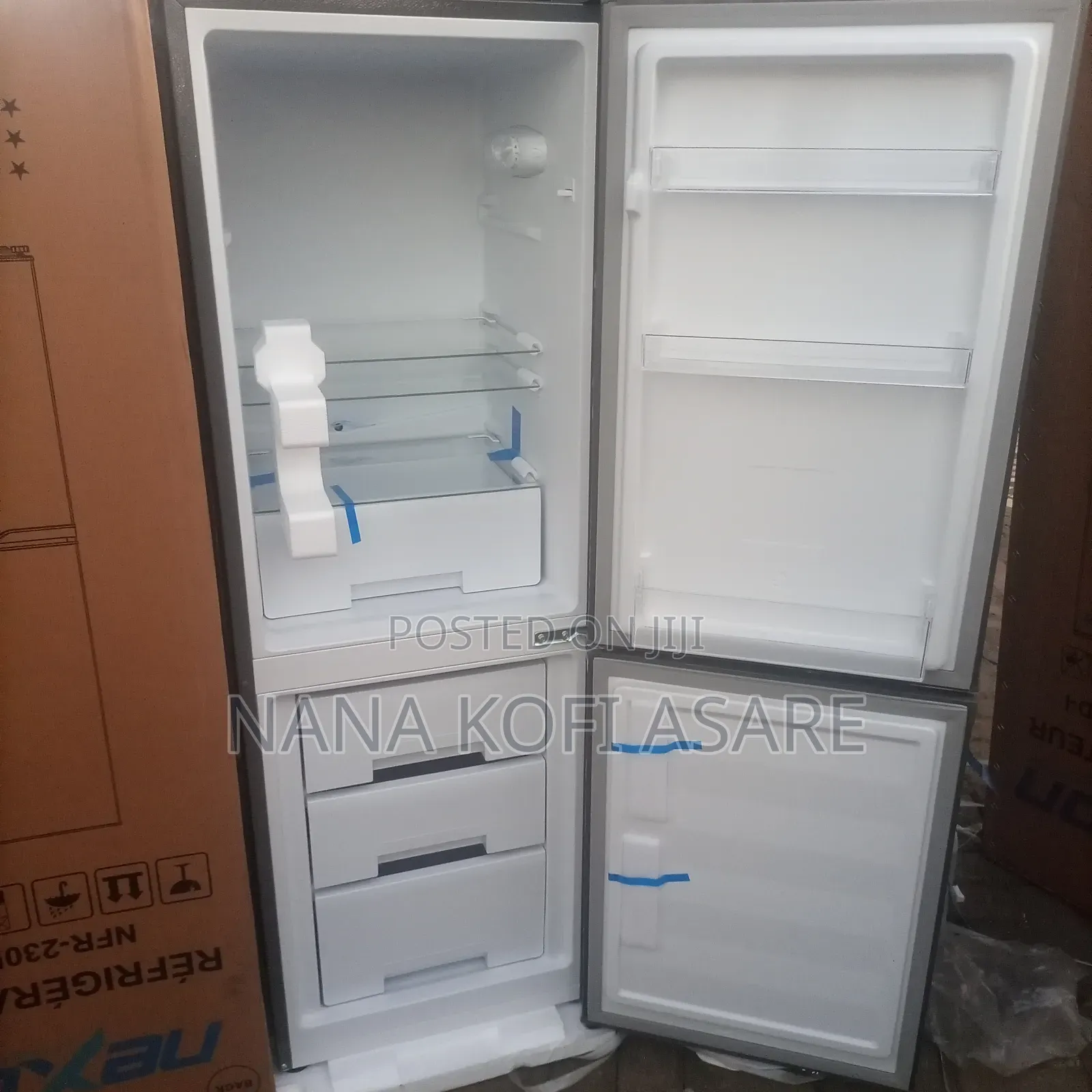Nexon 185litres Buttom Freezer Refrigerator