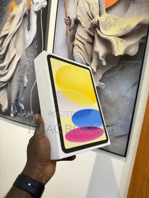 New Apple iPad (2025) 128 GB Yellow