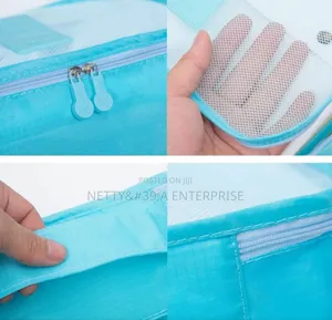6pc Travel Pouch/Cubes