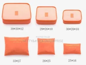 6pc Travel Pouch/Cubes