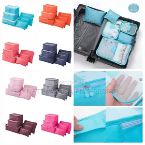 6pc Travel Pouch/Cubes