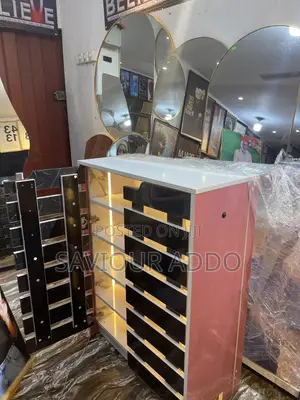 Shoe Rack With Lights